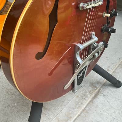 Gibson ES-330TD 1967 - Long Neck - Sparkling Burgundy image 7