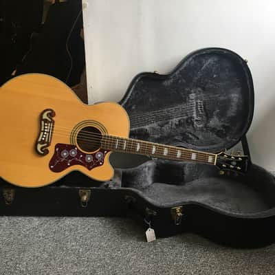 Epiphone EJ-200ce Made in Korea 1999 Natural Jumbo Acoustic Guitar image 1