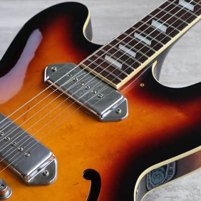 1996 Epiphone Casino Hollowbody Reissue - Paul McCartney (Three-Tone Sunburst) image 5