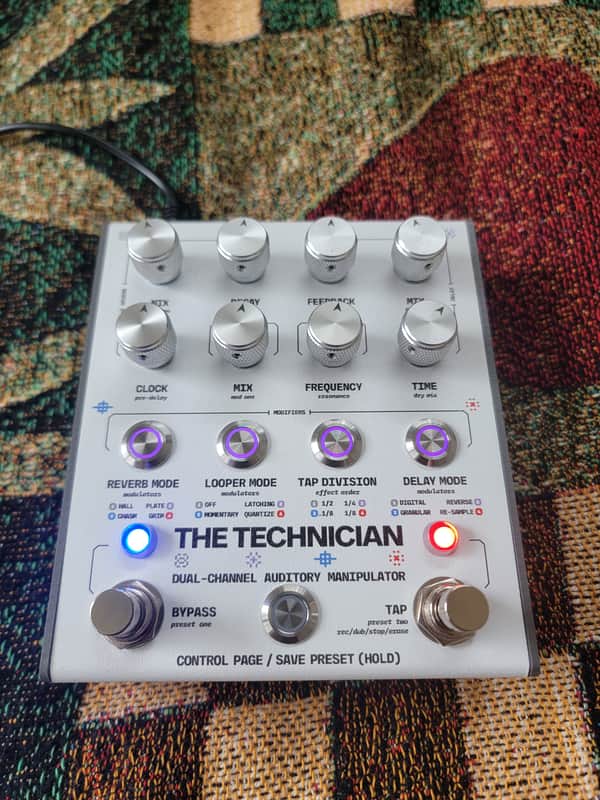 Matthews Effects The Technician Dual-Channel Auditory Manipulator 2024 - Present - White image 1