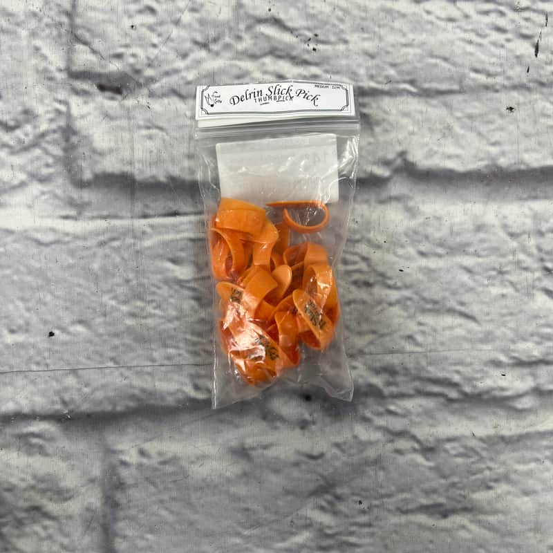 Fred Kelly Delrin Slick Pick Medium Multipack - Orange image 1