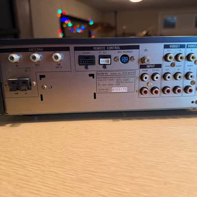 Vintage Sony AM FM Stereo Receiver Model STR-AV470 Near Mint Serviced Rare Beaut image 12