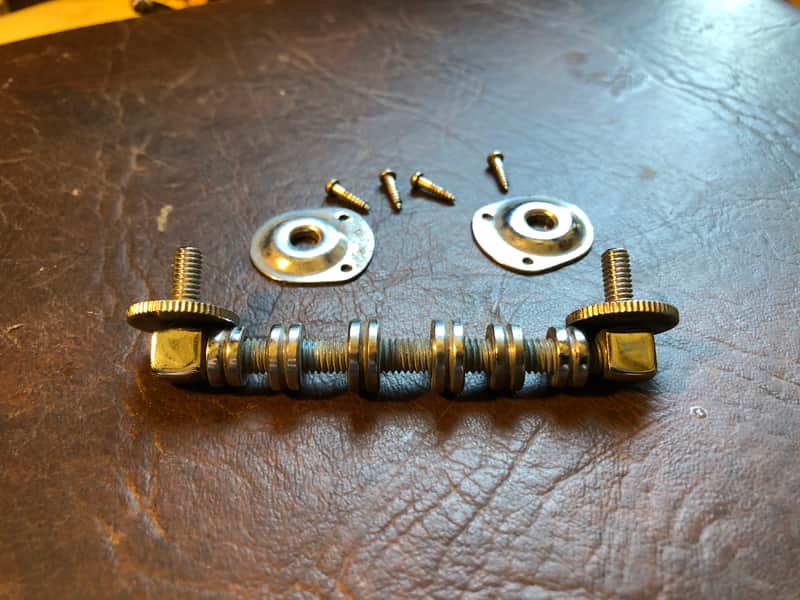 Vintage Teisco Adjustable Electric Guitar Bridge image 1