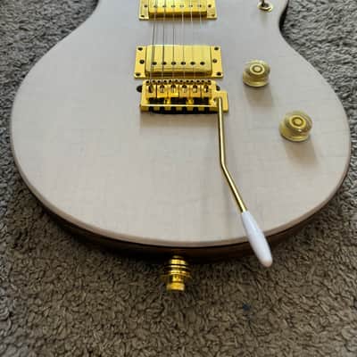 Oldmusic Golden C’mores Electric Guitar Electric Guitar Boutique Unique exclusive Metal machine Custom shop Wenge neck image 7