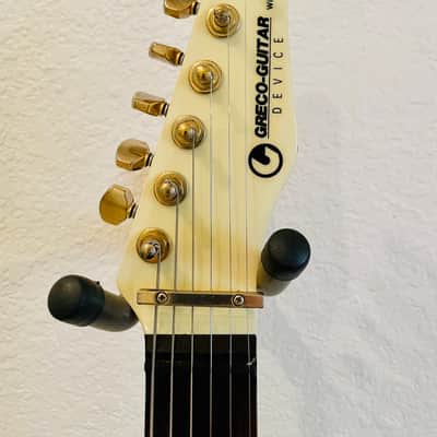 Greco TRH-60 Tele Style Small Body Device With Spirit Energy Japan 1987 - Light Yellow image 10