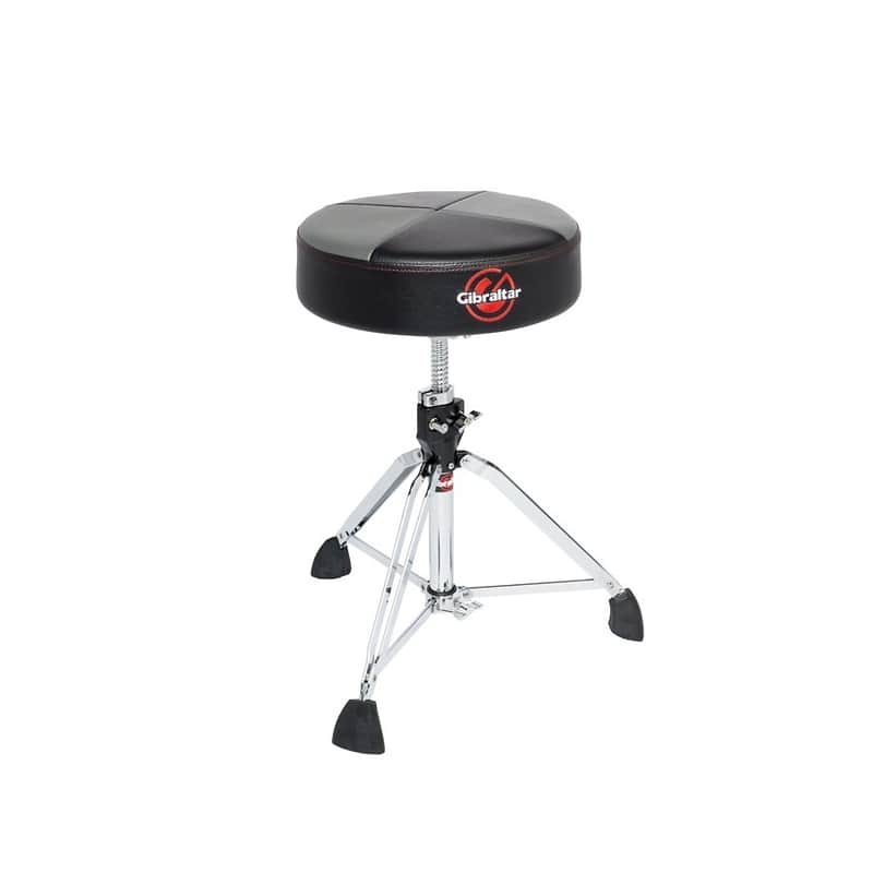 Gibraltar 9608RQPGB 9600 Series Pro Round Two-Tone Quarter Panel Drum Throne image 1