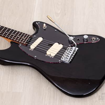 1991 Levinson Blade MG-2 Offset Electric Guitar Trans Black w/ Active EQ/Boost, Japan image 10