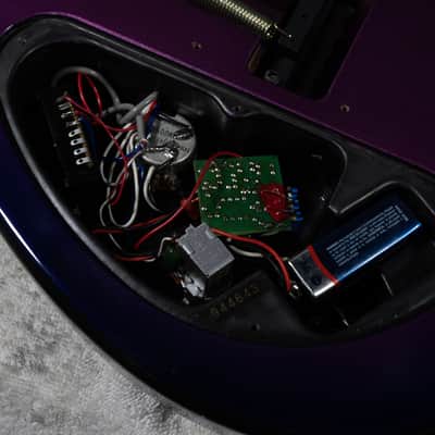 1994 Aria Pro II Magna Series Electric Guitar - Metallic Purple Burst image 12