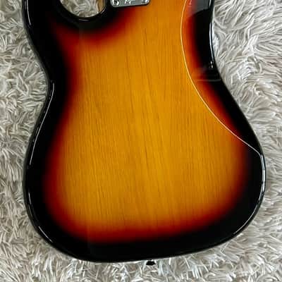Tagima TW 65 P-Style 4-String Electric Bass Guitar Maple Fretboard, Sunburst image 8