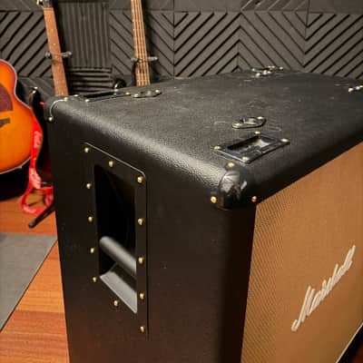 1986 Marshall JCM 800 Bass Series Model 1580 1x18" 400 Watt 8 ohm Speaker Cabinet Original Celestion G18Q-400 Speaker image 2