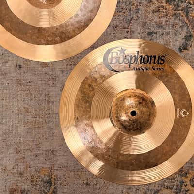Light Complex Bosphorus 13” ANTIQUE DARK Hihats 770 920 g Papery Light SULTAN! PERFECT image 4