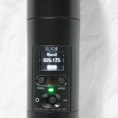 Shure SLXD2 S50 SM58 transmiter S50 823-865 MHz image 3