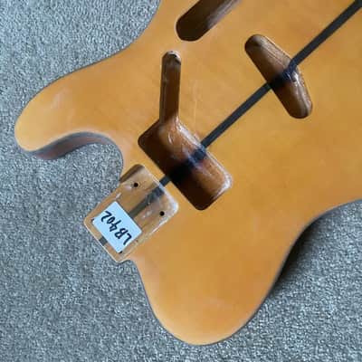 Tele Style Guitar Body, Ash and Flamed Maple image 11