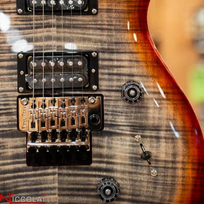 PRS SE Custom 24 Floyd Charcoal Cherry Burst image 11