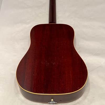 Gibson B-45-12 12 String Acoustic Guitar 1968 Natural image 3