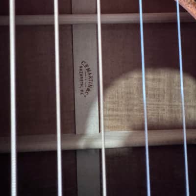 Martin Custom Shop 000-14 Fret – Fiddleback Mahogany – Mint, Original Owner 2016 - Fiddleback Mahogany image 4