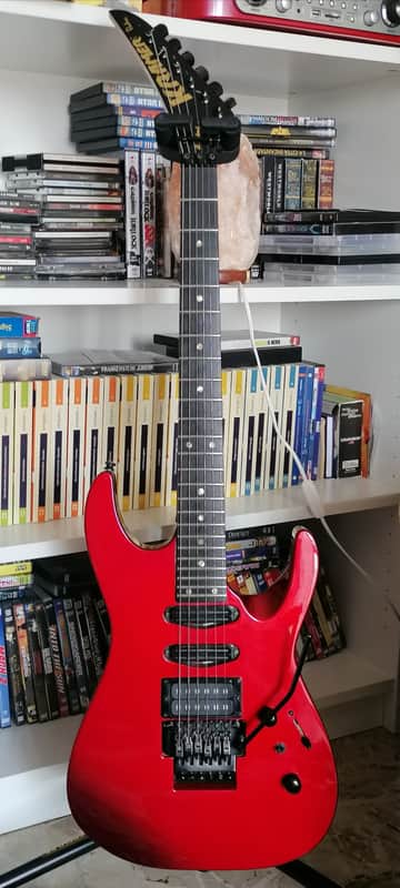Kramer Proaxe deluxe 1989 Candy apply red image 1