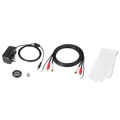 Audio-Technica Fully Manual Belt-Drive Turntable AT-LP7X + 2 Year Protection + Cleaning Bundle image 11