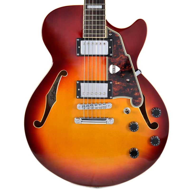 D'Angelico Premier SS Kurt Rosenwinkel Signature Semi-Hollow Honey Burst image 2