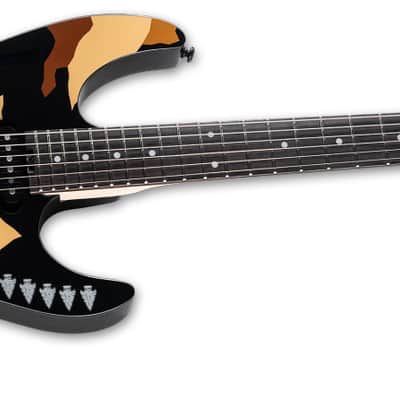 ESP LTD George Lynch Desert Eagle - Black w/ Graphic (LGLDESERTEAGLE) image 2