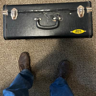 Ludwig Snare drum case 50’s-60’s - Black tolex image 1