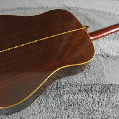 1970s Yamaki F-150 Dreadnought Acoustic Guitar MIJ w/ Hard Case image 14