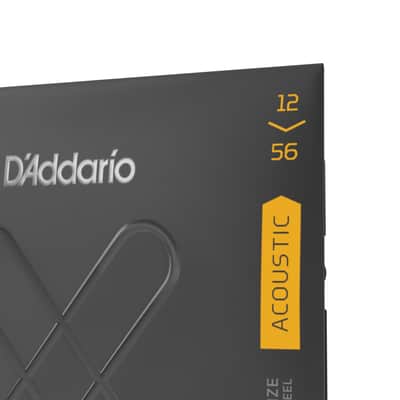D'Addario Guitar Strings Extended Life Phosphor Bronze Light 12-56 image 3