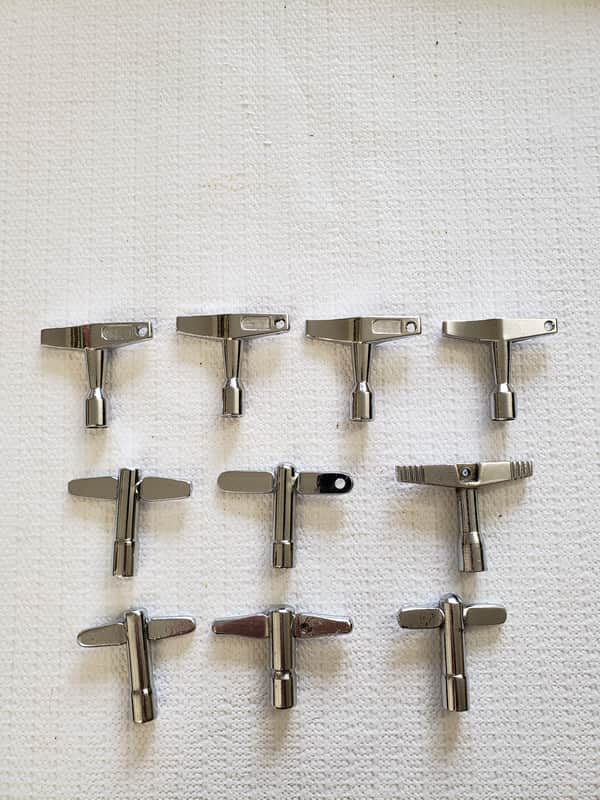 Made In Japan Drum Keys 1980’s-1990’s  Chrome image 1