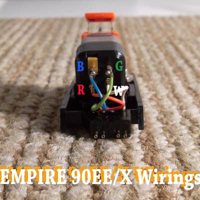70's Empire 90 EE/X Turntable Phono Cartridge Excellent Condition With Brand New 80's Fidelitone Elliptical Diamond Stylus 90EE/X image 3