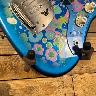 Fender MIJ Traditional '60s Jazzmaster - 2018 Blue Flower w/HSC image 5