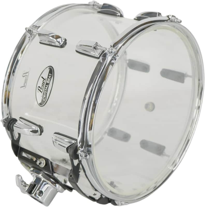 Pearl Crystal Beat Clear Acrylic 12x8'' Rack Tom Drum image 1