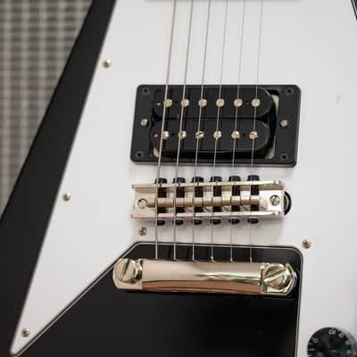 2025 Epiphone Kirk Hammett 1979 Flying V - in Ebony Black image 12