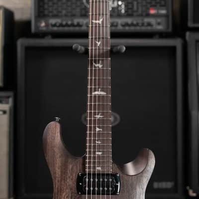 PRS SE CE 24 Satin Electric Guitar - Charcoal with Gig Bag image 4