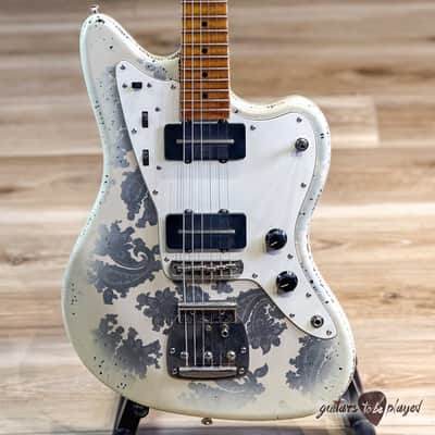 2023 Palir Imperial Jazzmaster-Style Lollar Blademaster Guitar w/ Case – Paisley image 2