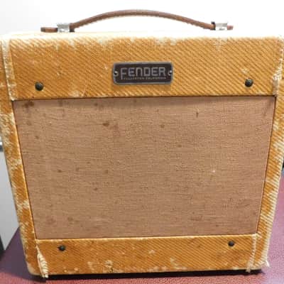 1951 - 1952 Fender Champion  Champ "600" Amp Tweed 1x6" 5 Watt Electric Guitar Amplifier ! image 1