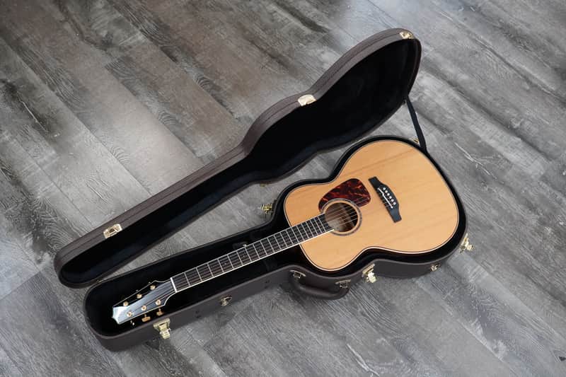 Takamine CP7MO TT Thermal Top Series OM Acoustic/Electric Guitar 2010s - Natural Gloss image 1