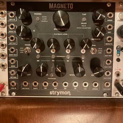 Strymon Magneto Four Head dTape Echo and Looper Eurorack Unit 2010s - Black image 1