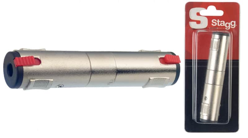 Stagg Female Stereo Jack / Female Stereo Jack Adaptor image 1