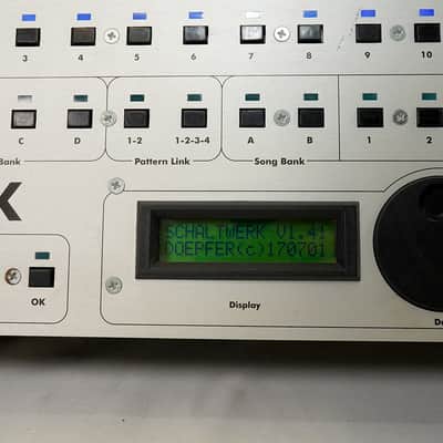 Doepfer Schaltwerk Sequencer 2000s - Silver- Blue LEDs image 4