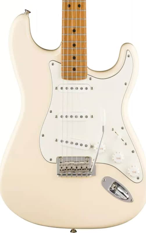 Fender Player II Stratocaster Limited Edition Electric Guitar, Roasted Maple Fingerboard, Olympic White image 1