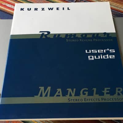 Kurzweil Mangler and Rumour image 3