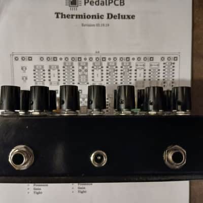 PigStompPedals "Dual DirtyShirley clone" PedalPCB -Thermionic Deluxe- Color shift circuitry finish image 3