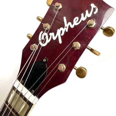 Kay electric guitar with gold hardware and flame maple body K300 K-300 speed bump 1955 - Tiger maple image 5