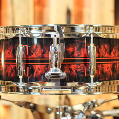 Pearl 14x5 Casey Cooper "Igniter" Maple/Poplar Snare Drum image 2