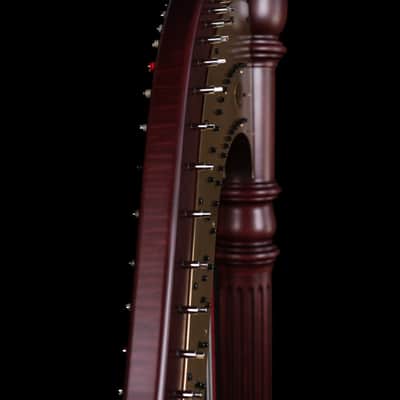 Lyon & Healy Chicago CGX - Chicago Line Pedal Harp - Mahogany image 5