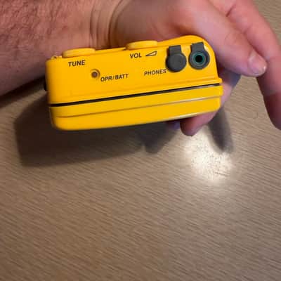 Sony Walkman Sports Audio Cassette AM/FM Radio WM-AF54 Yellow Clean SERVICED🔥🎶 image 7