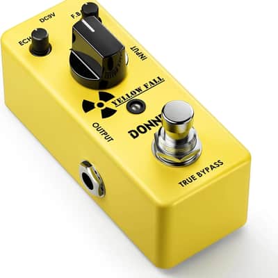 Donner yellow Fall Delay Pedal Analog Guitar Effect Pedal