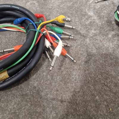 Hosa 8 Channel Hi-Definition Recording Snake Pair - Pro Audio Connection - Excellent image 7