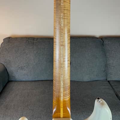 2020 Fender Custom Shop GT11 Relic Stratocaster ~ Olympic White & 3 Color Sunburst image 8
