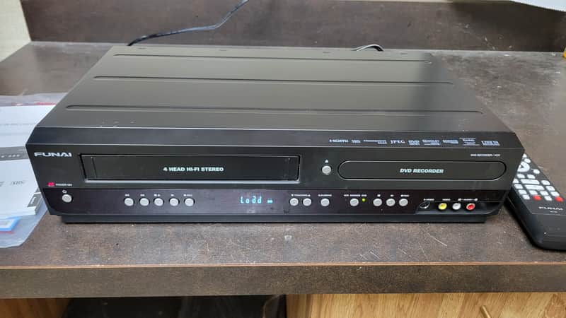 Funai Combination VCR and DVD Recorder ZV427FX4 2015 - Black image 1